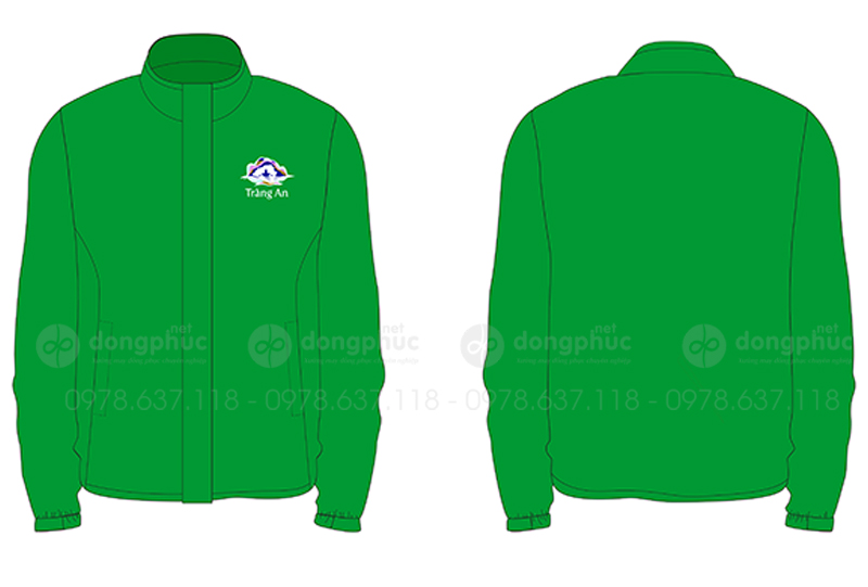 May và in đồng phục dài tay Công ty Tràng An
