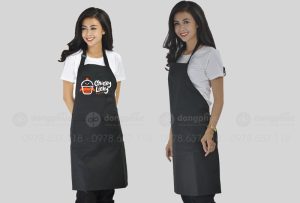 May và in tạp dề Quán Chicky Licky