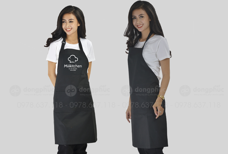 May và in tạp dề Quán Miiikitchen