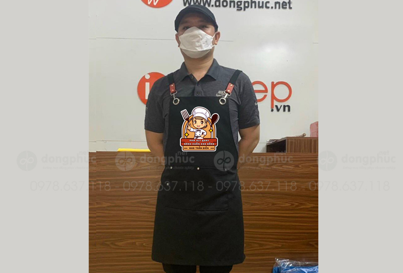 May và in tạp dề Quán phở vịt quay Bánh cuốn Cao Bằng