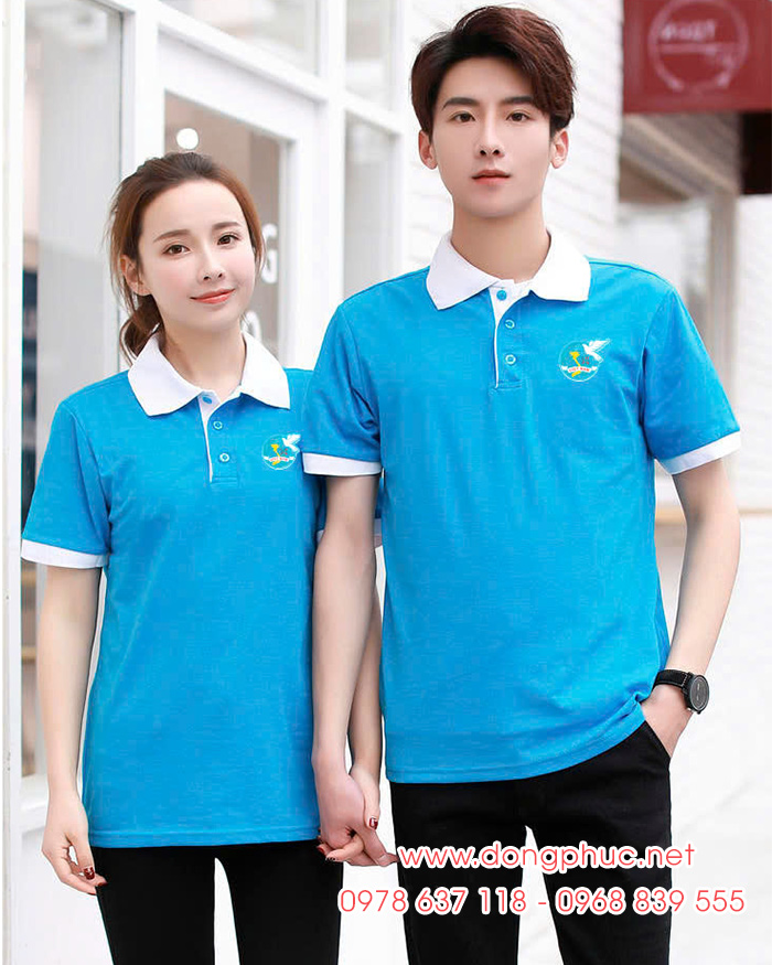 Áo polo in logo Hội Phụ Nữ