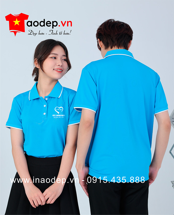 May và In áo Lớp 10A Cấp 3 Hằng Hóa 1