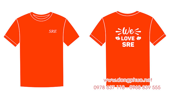May và In áo phông Công ty SRE
