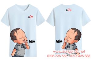 May và In áo phông In chữ Nínn - Áo Vui