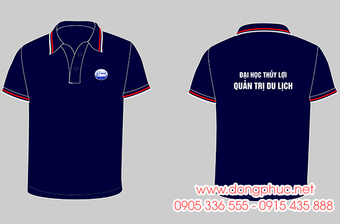 May và In áo phông Quản trị du lịch Đại học Thủy Lợi