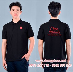 May và In áo phông đồng phục Wella Professionals From Germany, since 1880
