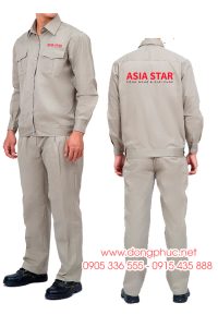 May và In đồng phục bảo hộ Công ty Công nghệ & Giải pháp Asia Star