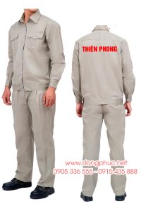 May và In đồng phục bảo hộ Công ty Thiên Phong