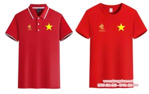 May và In Áo cờ đỏ sao vàng Quán Roman Coffee