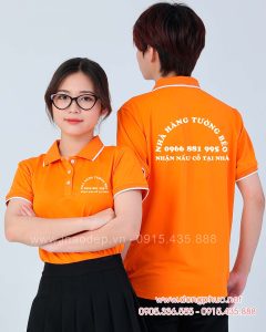 May áo phông Nhà hàng Tường Béo