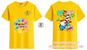 May và In áo Lớp 5A5 Team Cô Hoài Trường Tiểu học Lê Hồng Phong 2025-2026