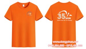 May và In áo cổ tròn Lớp 12B Trường THPT Cao Bá Quát niên khóa 1987-1990