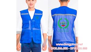 May và In áo gile Công ty Duc Trong medicinal plant