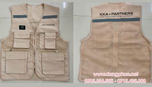 May và In áo gile Công ty KKA + Partners