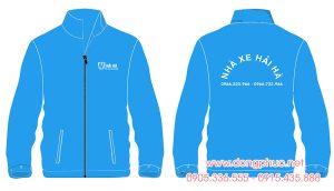 May và In áo khoác đồng phục Nhà xe Hải Hà