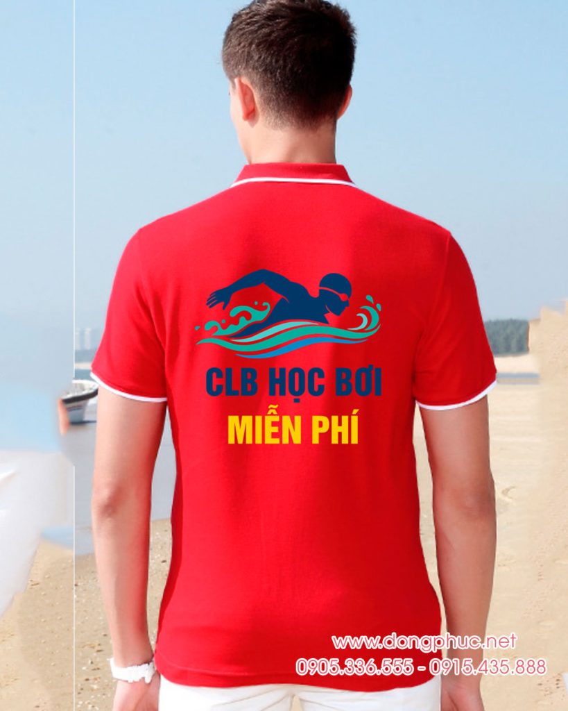 May và In áo phông Câu lạc bộ học bơi miễn phí