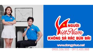 May và In áo phông Người Việt Nam Không sả rác bừa bãi