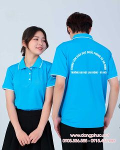 May và In áo phông Trung tâm Giáo dục Quốc phòng và An ninh Trường Đại học Lao động - Xã hội