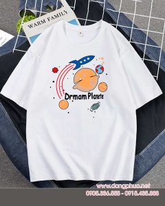 May và In áo phông đồng phục Drmam Planete