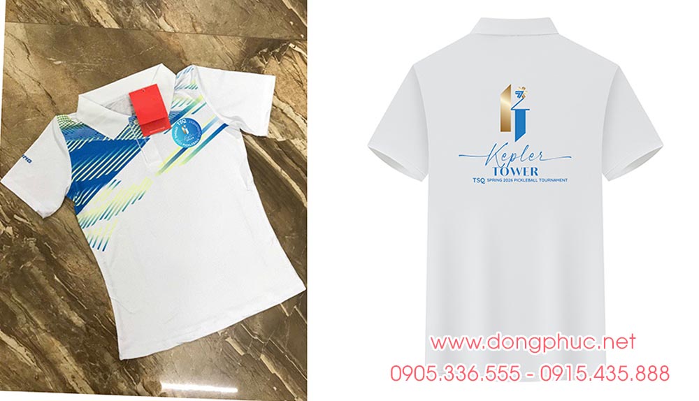 May và In áo phông đồng phục Kepler Tower