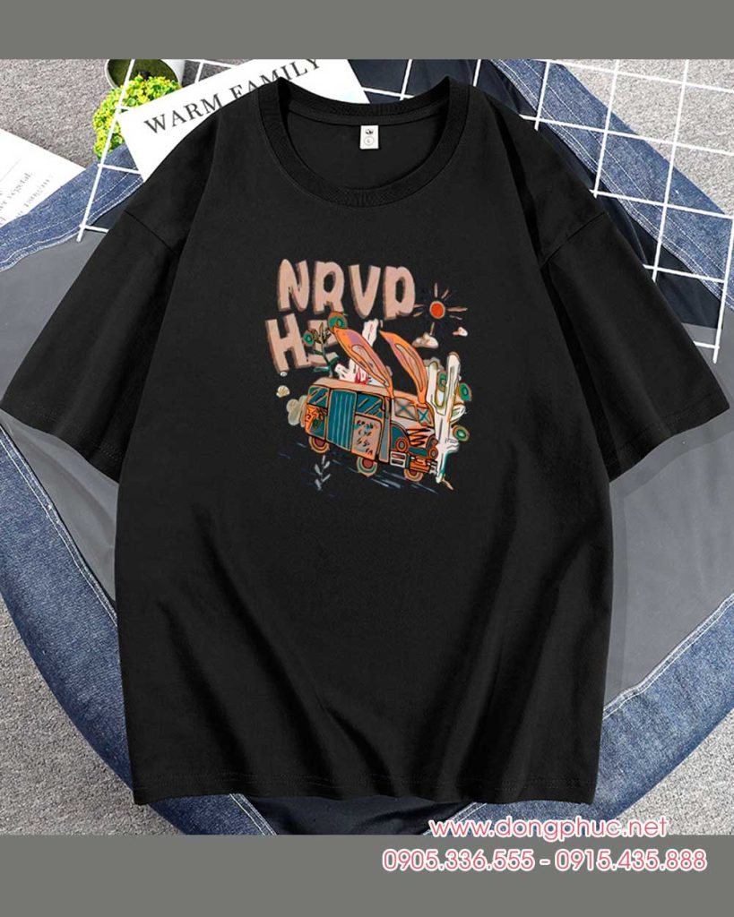 May và In áo phông đồng phục NRVP HI