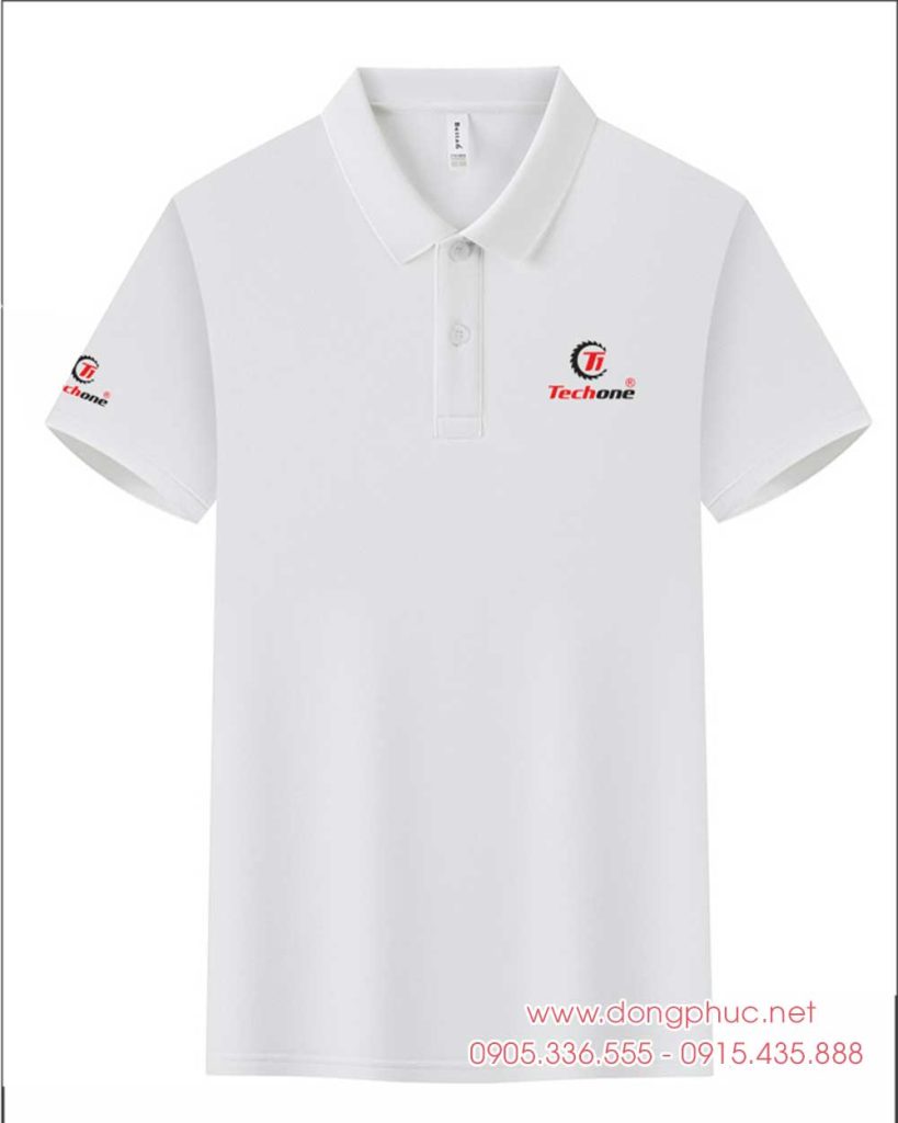 May và In áo phông đồng phục Techone