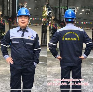 May và In đồng phục bảo hộ Công ty CP XD Điện và TMDV ASIAN