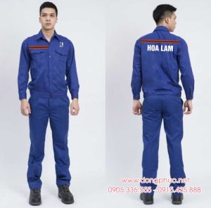 May và In đồng phục bảo hộ Công ty Hoa Lam