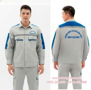 May và In đồng phục bảo hộ Công ty Nhôm kính cơ khí Sơn Phát
