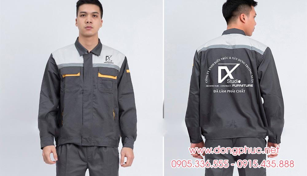 May và In đồng phục bảo hộ Công ty TNHH Kiến trúc & Xây dựng Trường Xuân