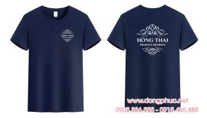 May và in áo phông Trung tâm Hồng Thái Wedding Premium
