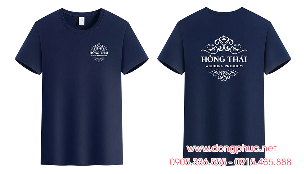 May và in áo phông Trung tâm Hồng Thái Wedding Premium